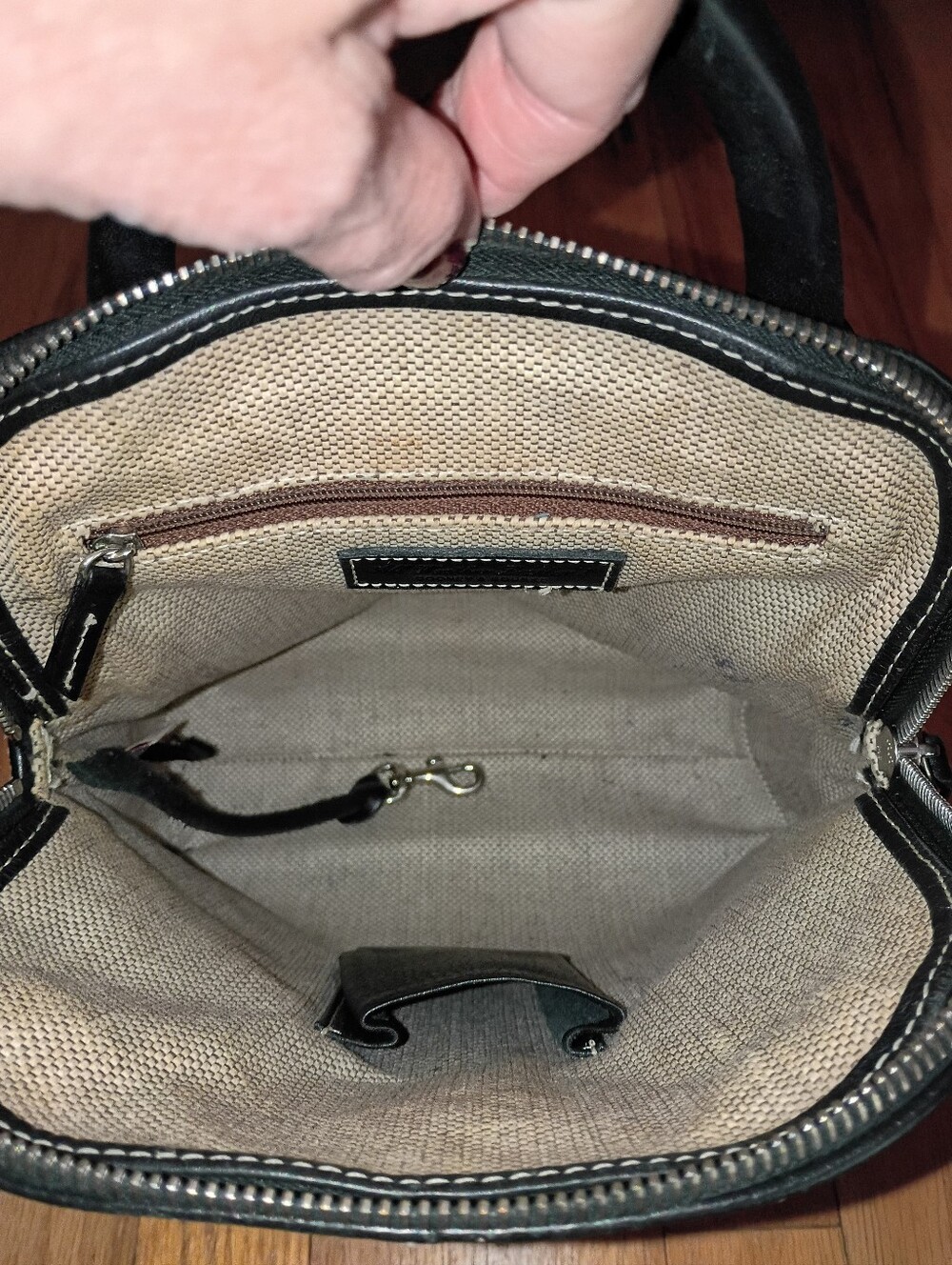 Dooney And Bourke All Weather Leather Backpack - Picture 8 of 12